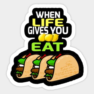 Tacos! Tacos! Tacos! Sticker